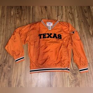 Texas Longhorns pullover golf windbreaker
